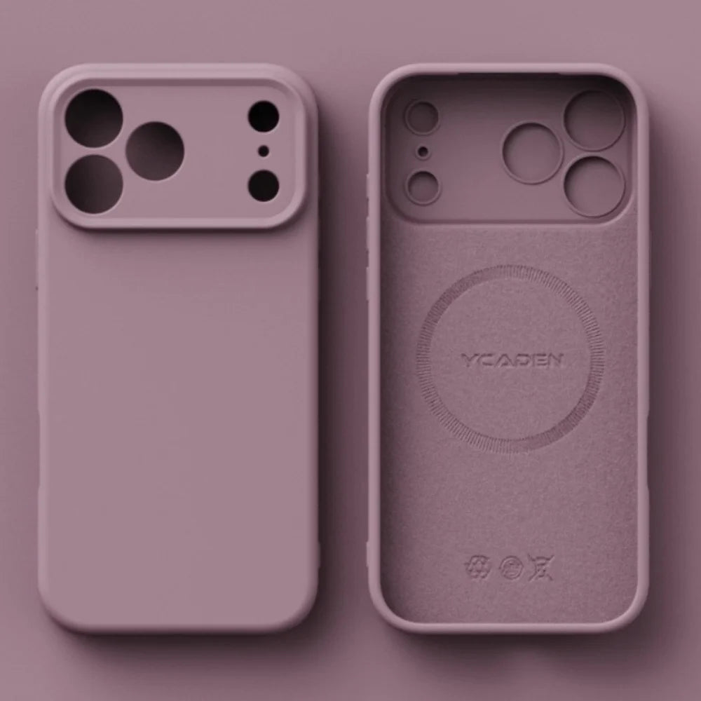 Magnetiskt TPU-skal med Flytande Silikonkänsla – iPhone 13–17