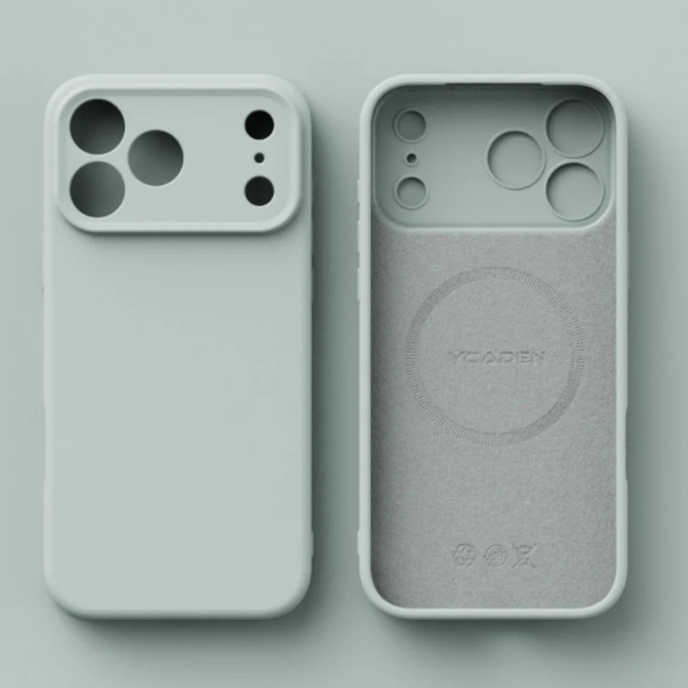 Magnetiskt TPU-skal med Flytande Silikonkänsla – iPhone 13–17