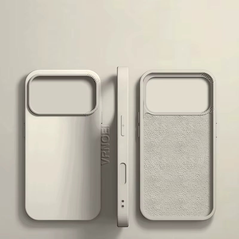 Magnetiskt Skyddsskal med Mjuk Insida (MagSafe) – iPhone 11–17