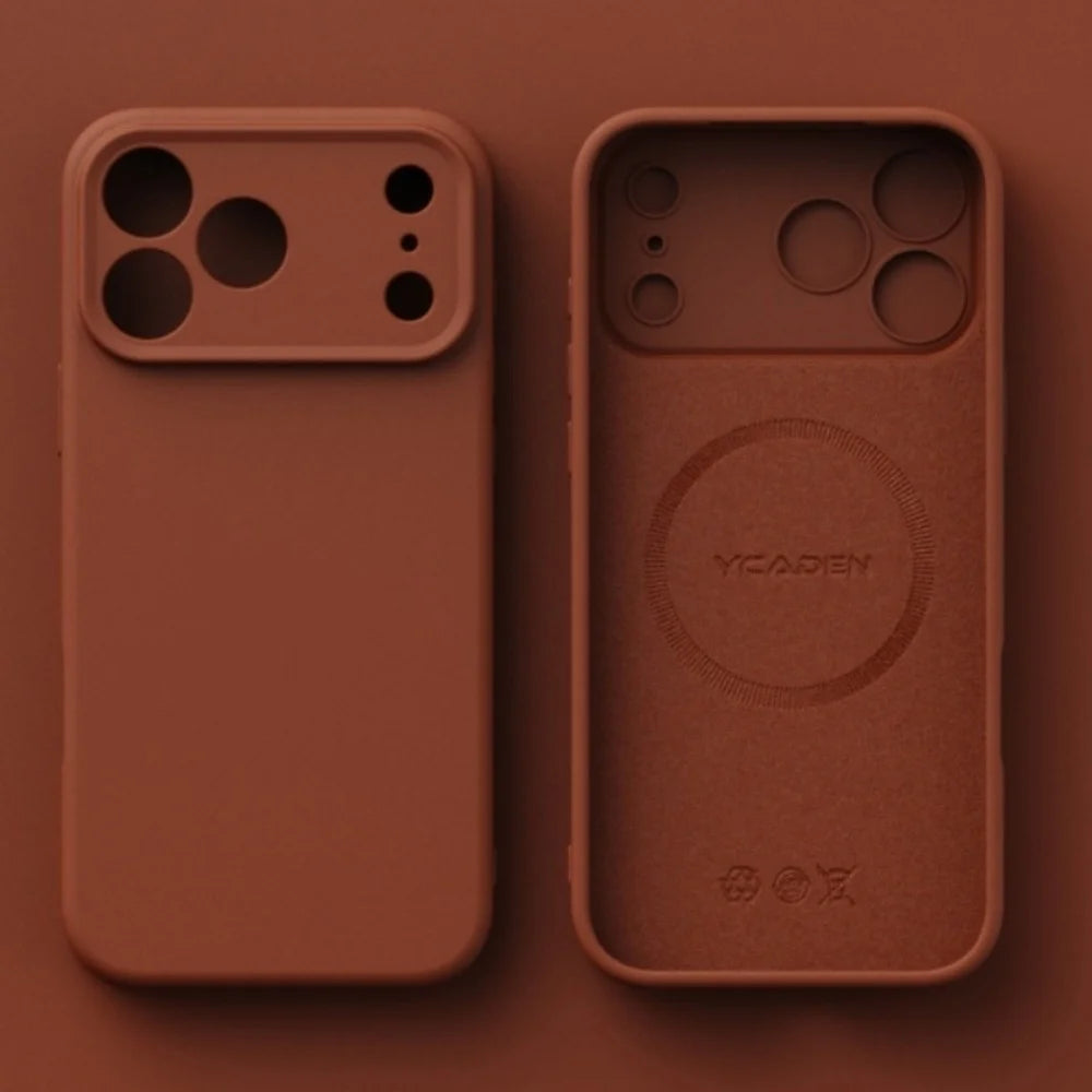 Magnetiskt TPU-skal med Flytande Silikonkänsla – iPhone 13–17