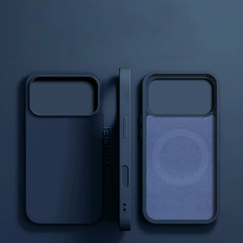 Magnetiskt Skyddsskal med Mjuk Insida (MagSafe) – iPhone 11–17