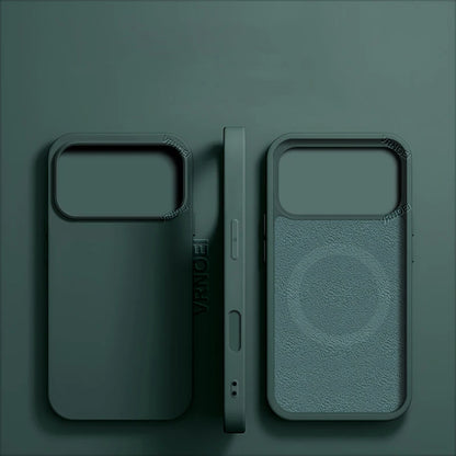 Magnetiskt Skyddsskal med Mjuk Insida (MagSafe) – iPhone 11–17