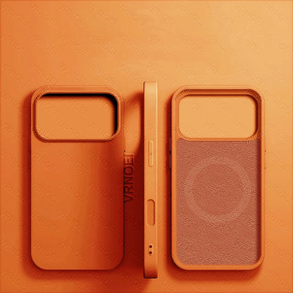 Magnetiskt Skyddsskal med Mjuk Insida (MagSafe) – iPhone 11–17