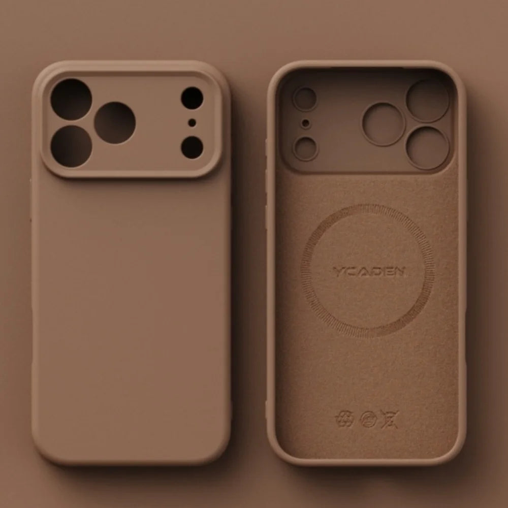 Magnetiskt TPU-skal med Flytande Silikonkänsla – iPhone 13–17