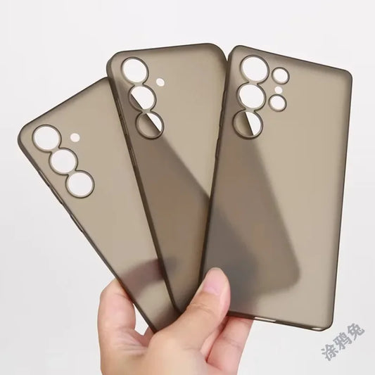 0,5 mm Ultratunt Matt Skal – Samsung Galaxy S25/S26